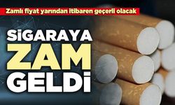 Sigara fiyatlarına zam geldi