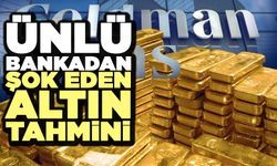 Ünlü Bankadan Şok Eden Altın Tahmini