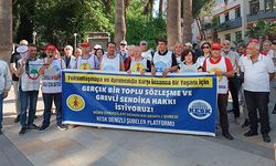 Denizli’de sosyal güvenlik emekçileri haklarını arıyor