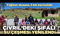 Çivril’deki şifalı su çeşmesi yenilendi