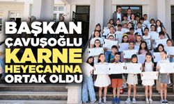 Başkan Çavuşoğlu Karne Heyecanına Ortak Oldu