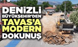 Denizli Büyükşehir'den Tavas’a Modern Dokunuş