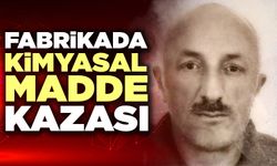 Denizli'de Fabrikada Kimyasal Madde Kazası
