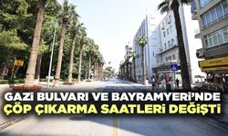 Denizli'de Gazi Bulvarı Ve Bayramyeri’nde Çöp Çıkarma Saatleri Değişti