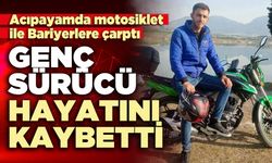 Genç sürücü hayatını kaybetti