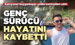 Genç sürücü hayatını kaybetti