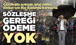 Rus Kızılordu Korosu’na sözleşme gereği ödeme yok