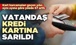 Vatandaş kredi kartına sarıldı
