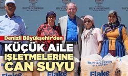 Denizli Büyükşehir’den küçük aile işletmelerine can suyu