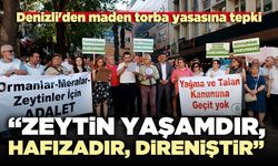Maden Torba Yasasına tepki: “Zeytin yaşamdır, hafızadır, direniştir”