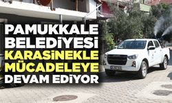 Pamukkale Belediyesi Karasinekle Mücadeleye Devam Ediyor