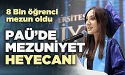 PAÜ’de mezuniyet heyecanı