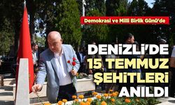 Denizli'de 15 Temmuz şehitleri anıldı