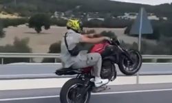 Akrobasi hareketi yapan sürücüye ceza