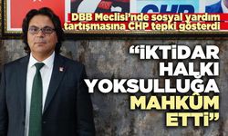Ali Osman Horzum “İktidar halkı yoksulluğa mahkûm etti”