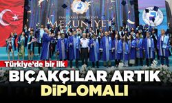Türkiye’de bir ilk: Bıçakçılar artık diplomalı