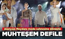 Buldan kumaşlarıyla muhteşem defile