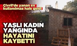 Yangında yaşlı kadın hayatını kaybetti