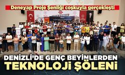 Denizli’de genç beyinlerden teknoloji şöleni