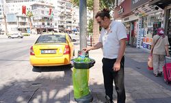 Kompozit çöp kutuları hizmete girdi