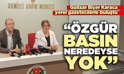 Gülizar Biçer Karaca yerel gazetecilerle buluştu: “Özgür basın neredeyse yok”