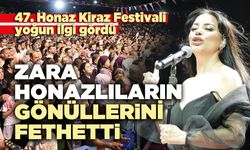 Zara Honazlıların gönüllerini fethetti