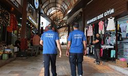 Kaleiçi Çarşısı’nda yangın güvenliği kontrolü