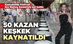 50 kazan keşkek kaynatıldı