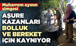 Aşure kazanları bolluk ve bereket için kaynıyor
