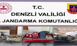 Denizli Jandarmasından Motosiklet Hırsızlarına Operasyon
