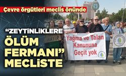 “Zeytinliklere ölüm fermanı” mecliste