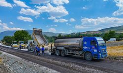 200 kilometrelik asfalt çalışması devam ediyor