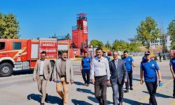Çavuşoğlu, İtfaiye Eğitim Merkezi’ni ziyaret etti