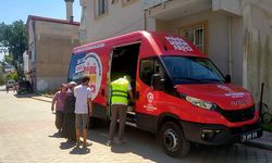 Büyükşehir’in mobil ikram araçları vatandaşın yanında