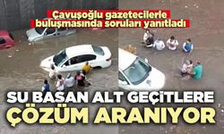 Su basan altgeçitlere çözüm aranıyor