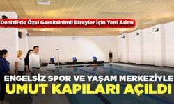 Çavuşoğlu Engelsiz Spor ve Yaşam Merkezini İnceledi