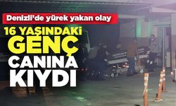 Denizli'de 16 Yaşındaki Genç Canına Kıydı