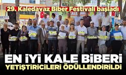 En iyi Kale biberi yetiştiricileri ödüllendirildi