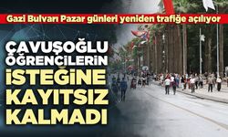 Çavuşoğlu öğrencilerin isteğine kayıtsız kalmadı