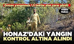 Honaz’daki yangın kontrol altına alındı