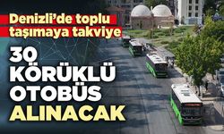 30 Körüklü otobüs alınacak