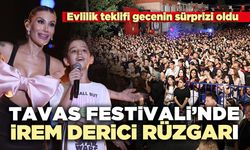 Tavas Festivali’nde İrem Derici rüzgârı