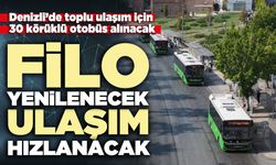 Filo yenilenecek, ulaşım hızlanacak