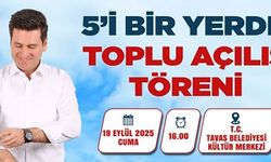 Kadir Tatık 5 yatırımı Tavaslıların hizmetine açıyor