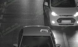 Makas atan sürücü yakalandı