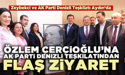 Özlem Çerçioğlu’na Ak Parti Denizli Teşkilatından flaş ziyaret