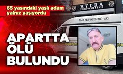 65 yaşındaki yaşlı adam apartta ölü bulundu