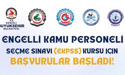 Büyükşehir’in EKPSS kursu için başvurular başladı