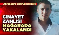 C*inayet zanlısı mağarada yakalandı