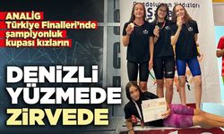 Denizli yüzmede zirvede